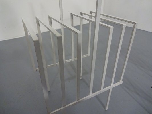 Steel Magazine or Record Racks, 1960s, Set of 2-RDW-604180