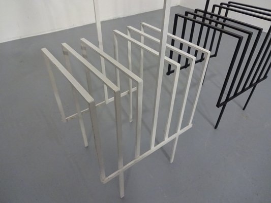 Steel Magazine or Record Racks, 1960s, Set of 2-RDW-604180