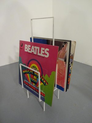 Steel Magazine or Record Racks, 1960s, Set of 2-RDW-604180