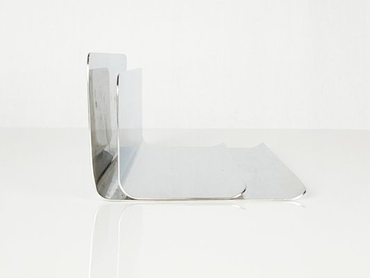 Steel Model 3054a Desk Organizer by E. Mari for Danese Milano, 1964-RD-1821821