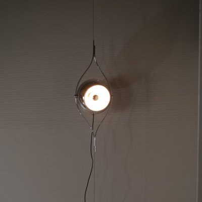 Steel Pendant Lamp by Goffredo Reggiani, 1960s-JQO-1174985