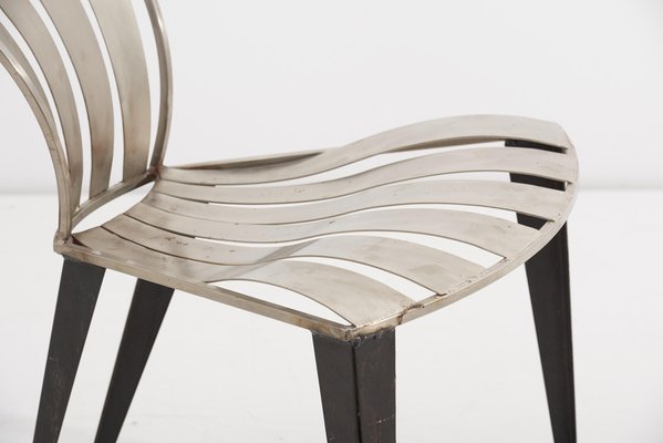 Steel Prototype Chair by Tom Dixon, 1989-SFD-942471