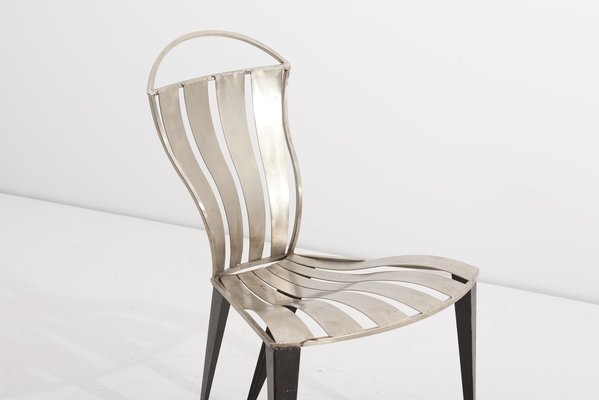 Steel Prototype Chair by Tom Dixon, 1989-SFD-942471