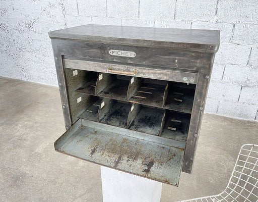 Steel Safe from Fichet, 1920s-PB-1713140