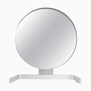 Steel Table Mirror by Pierre Vandel, 1970s-WFS-1786008