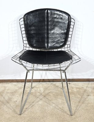 Steel Wire Chairs by Harry Bertoia for Knoll, 1970s, Set of 4-RVK-1806889