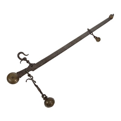 Steelyard Balance in Iron and Bronze, 1880s-VMM-1693899