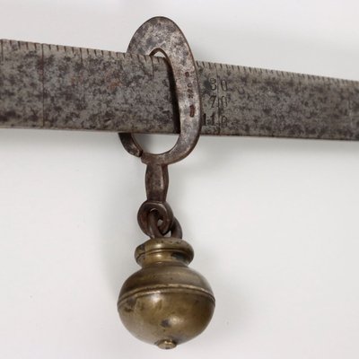 Steelyard Balance in Iron and Bronze, 1880s-VMM-1693899