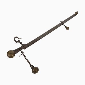 Steelyard Balance in Iron and Bronze, 1880s-VMM-1693899