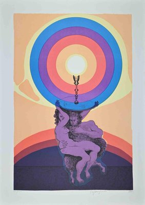 Stefania Guidi, The Love, Original Lithograph, 1993-ZCI-1260108