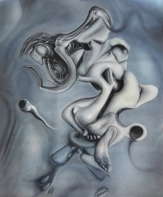 Stefano Mazzolini, Fotdon, 2004, Oil on Canvas