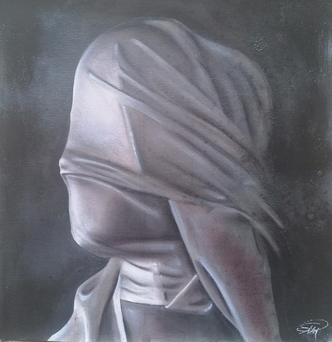 Stefano Mazzolini, Sara, 2021, Oil on Canvas