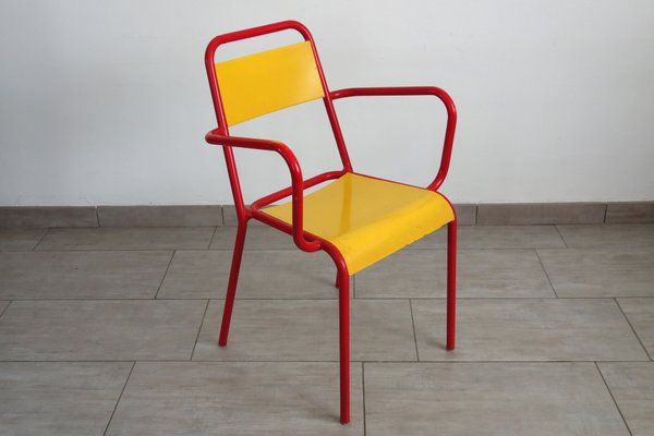 Stella Metal Armchair from Essential, 1950s-XTZ-1437771