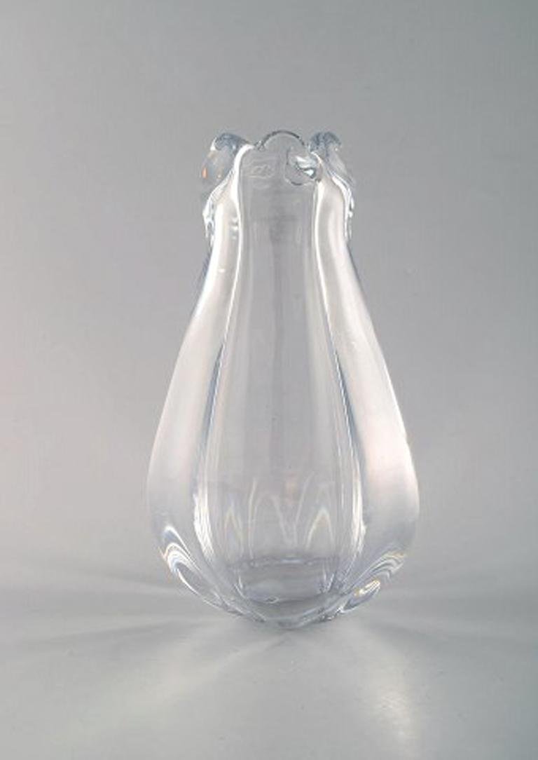 Stella Polaris Vases by Vicke Lindstrand for Orrefors, Set of 2