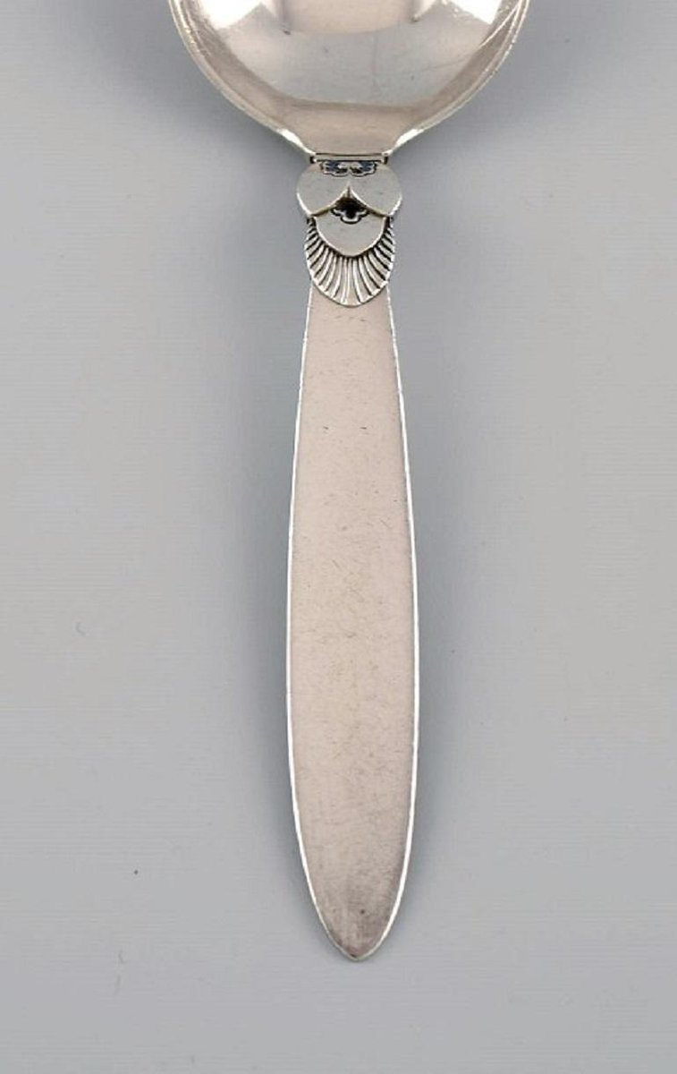 Sterling Silver Cactus Jam Spoon from Georg Jensen