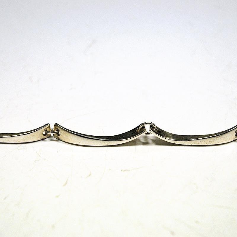 Sterling Silver Choker Necklace by Jaana Toppila-Topian, Finland, 1998