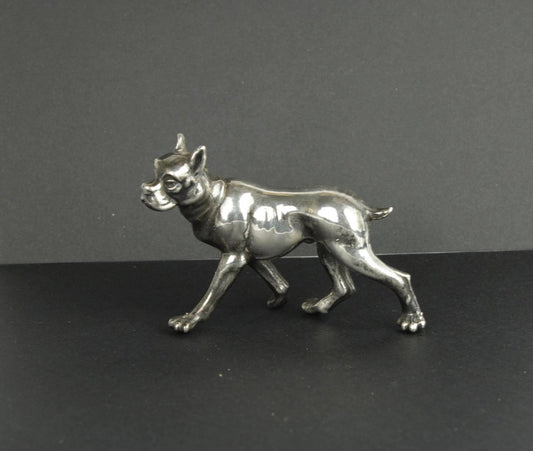 Sterling Silver Dog, 1970s