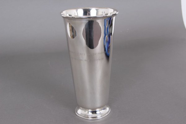 Sterling Silver Vase from Svend Toxværd, 1970s-DQ-582284