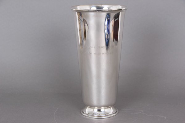 Sterling Silver Vase from Svend Toxværd, 1970s-DQ-582284