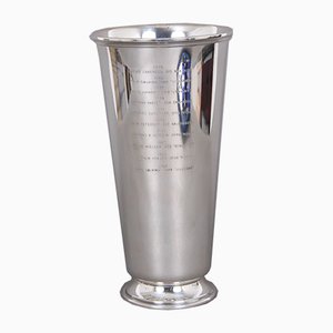 Sterling Silver Vase from Svend Toxværd, 1970s-DQ-582284