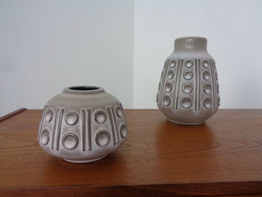 Steuler Ceramic Vases, 1960s, Set of 2-RDW-1309678