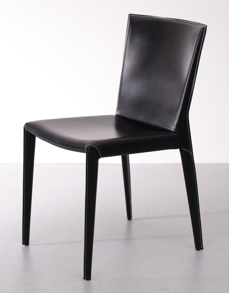 Stich Leather Model Beverly Chair by Cattelan, Italy