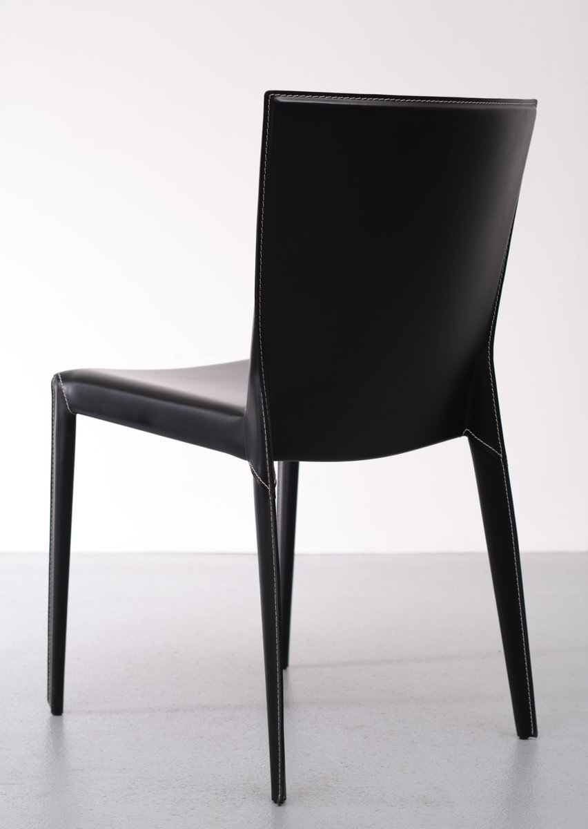 Stich Leather Model Beverly Chair by Cattelan, Italy