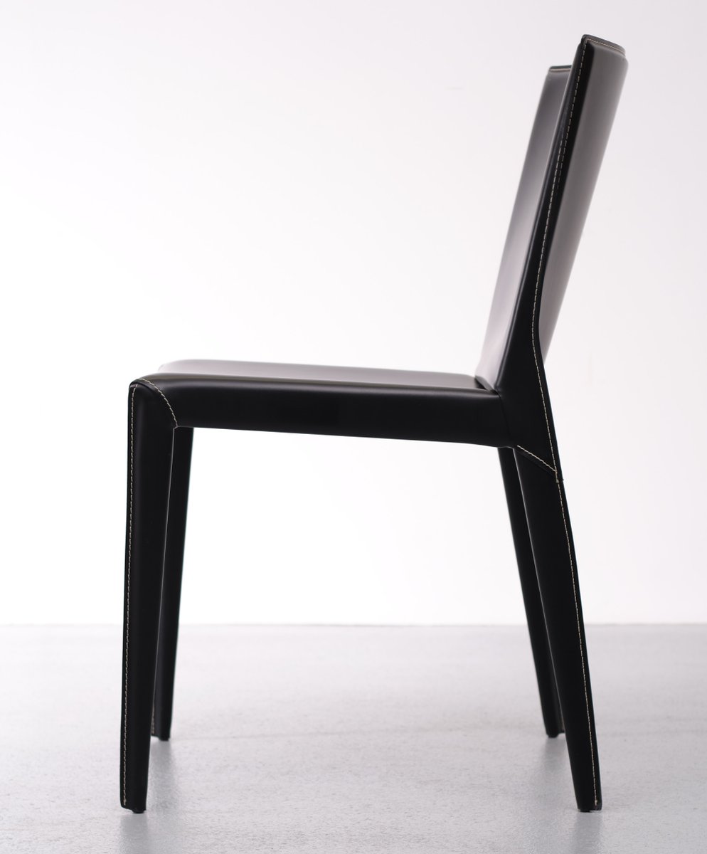 Stich Leather Model Beverly Chair by Cattelan, Italy