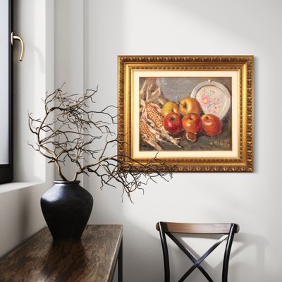 Still Life, 1950, Oil on Canvas, Framed-RP-1805089