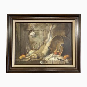 Still Life, 1970s, Oil on Canvas, Framed-NSG-1779840