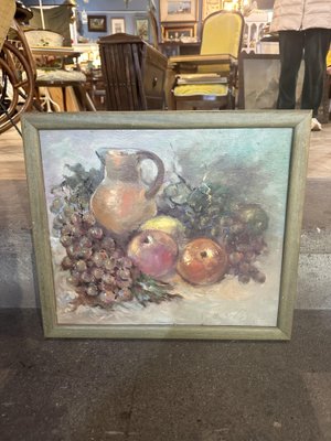 Still Life, 20th Century, Oil on Canvas-UAI-2040973