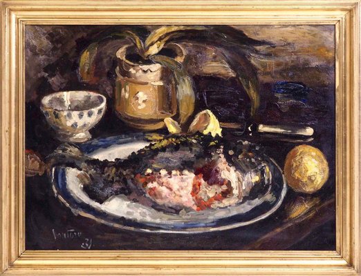 Still Life, 20th Century, Oil on Canvas-SA-1791897