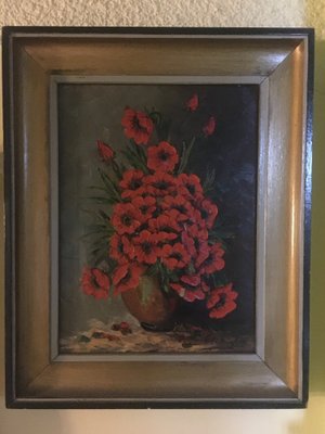 Still Life Oil on Canvas by N. Verheyden, 1960s-WQQ-646551