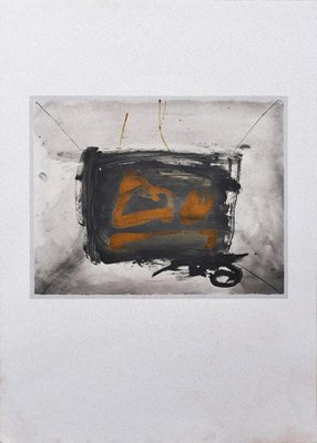 Still Life - Vintage Offset Print After Antoni Tàpies - 1982-ZCI-754824