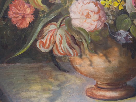 Still Life with Flowers, Oil Painting-FSD-1170334