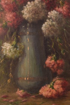 Still Life with Hydrangeas, 1890s, Oil on Canvas, Framed-AOI-1172967