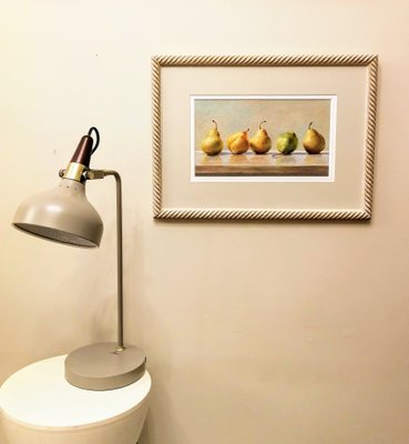 Still Life with Pears, Oil on Canvas, Framed-FSD-1215443