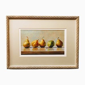 Still Life with Pears, Oil on Canvas, Framed-FSD-1215443