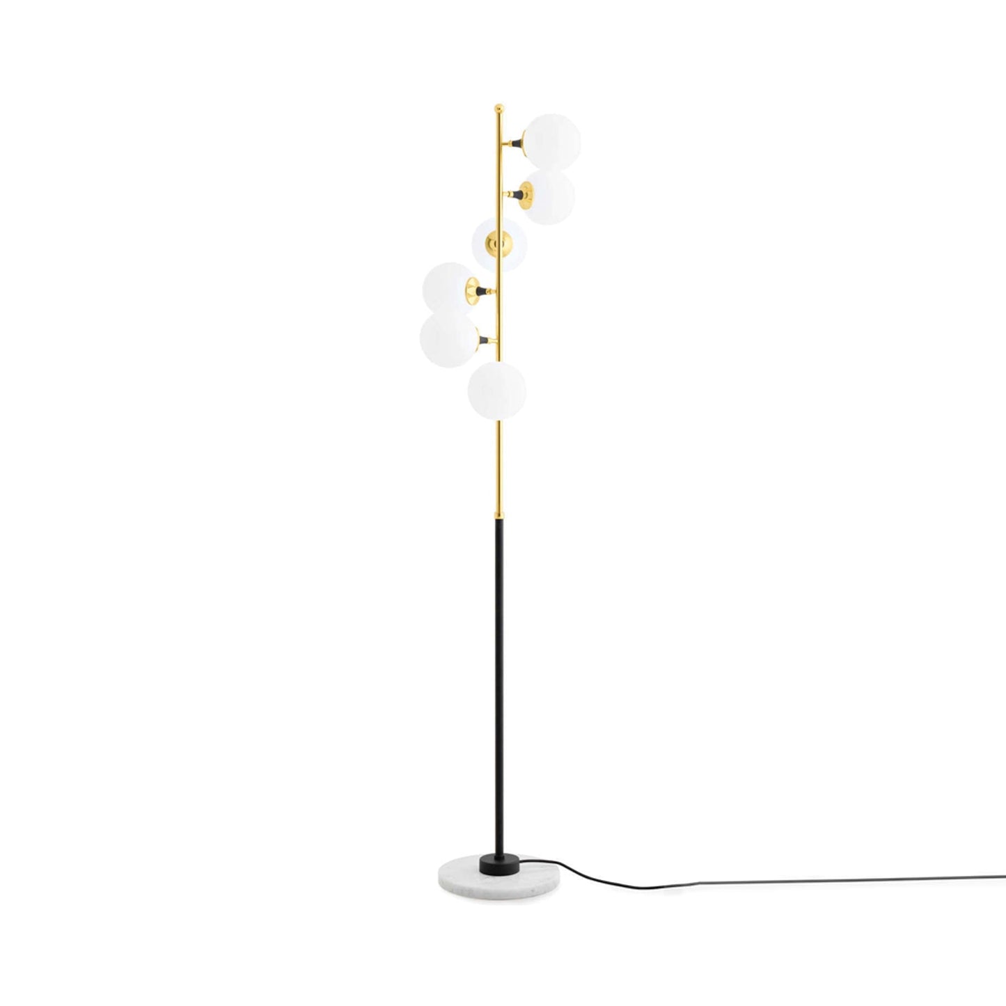 GALASSIA - Floor lamp in glass and metal