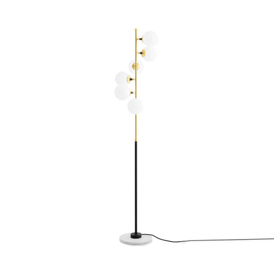 GALASSIA - Floor lamp in glass and metal