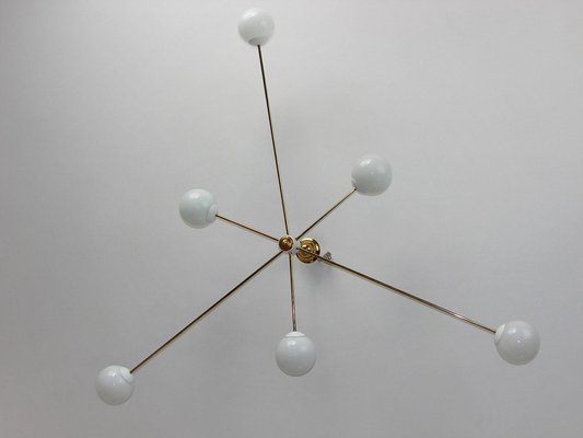 Stilnovo Style Chandelier, 1960s-XHP-1241326