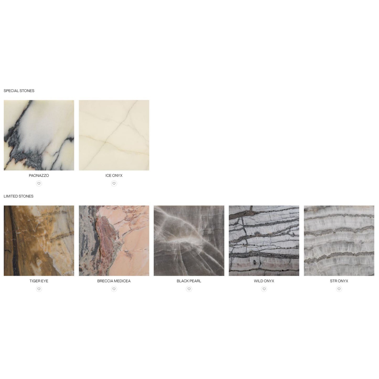 SR - Coffee table with steel frame and stone top (Request Info)