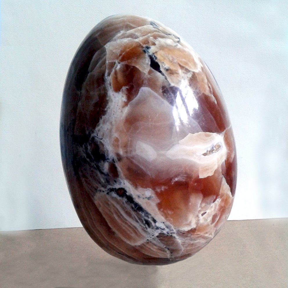 Stone Egg Sculpture by Thon - Fausto Tonello, 1999