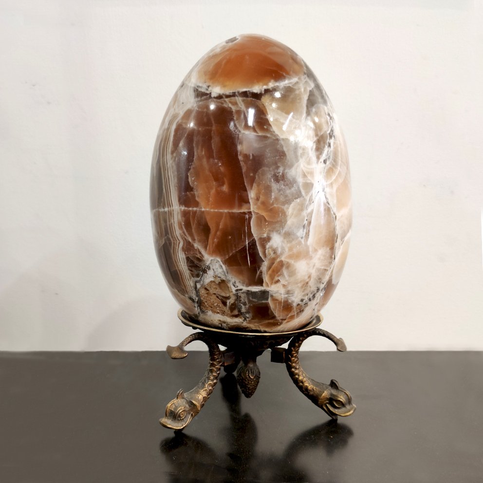 Stone Egg Sculpture by Thon - Fausto Tonello, 1999