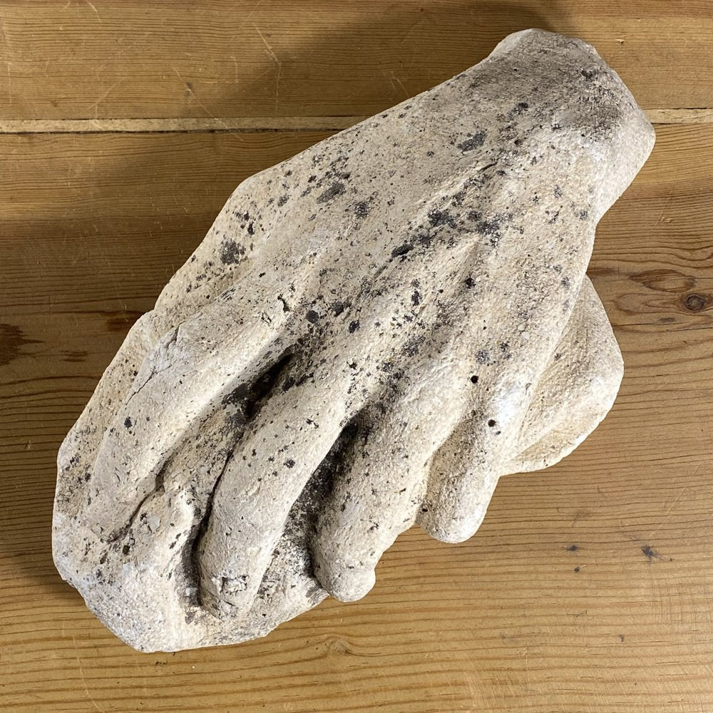 Stone Hand Sculpture, 1950s, Stone