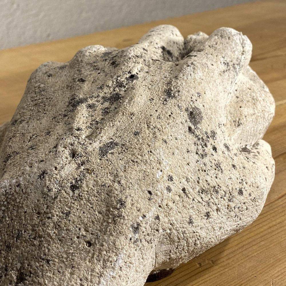 Stone Hand Sculpture, 1950s, Stone