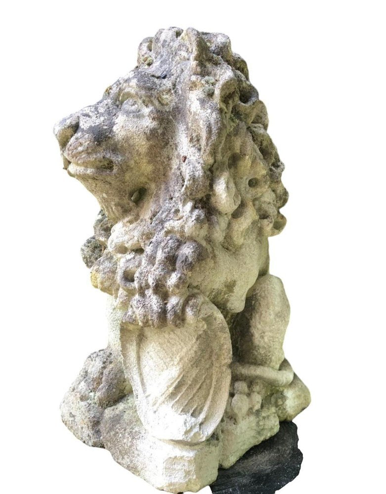 Stone Lions, 1950s, Set of 2