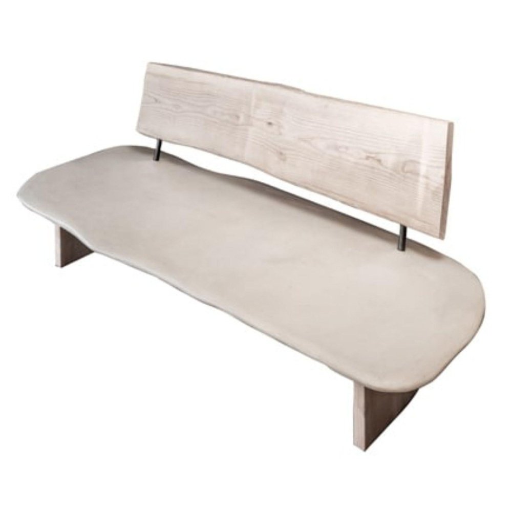 Stone Menaggio Bench by Studio Emblématique