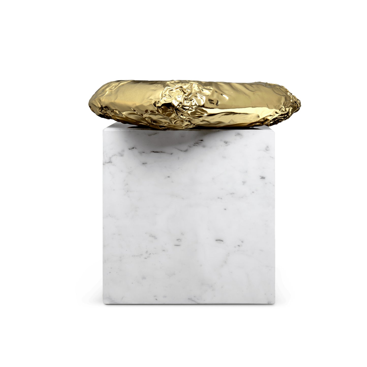 Stonehenge - Square Marble Coffee Table by Boca Do Lobo #CARRARA MARBLE