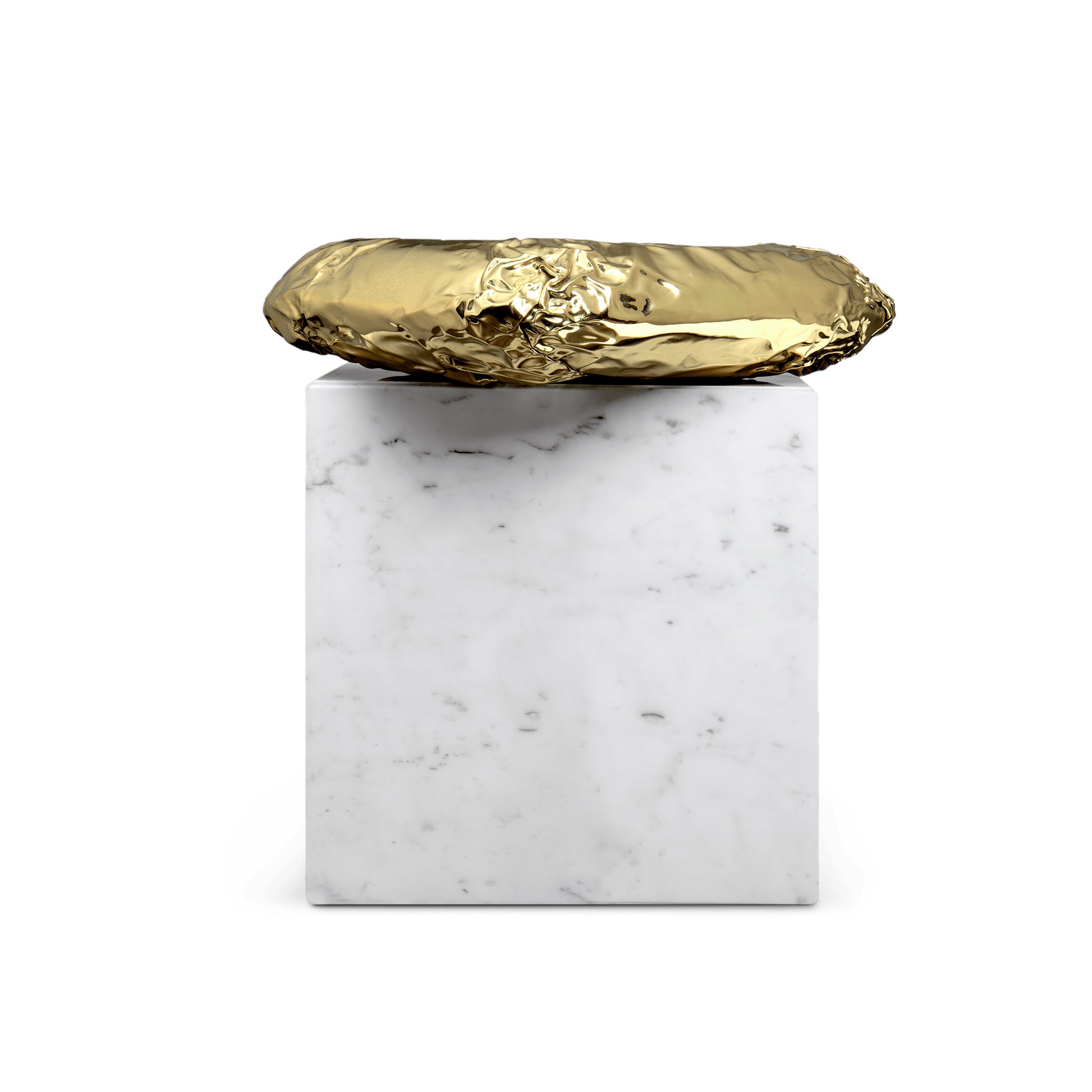 Stonehenge - Square Marble Coffee Table by Boca Do Lobo #CARRARA MARBLE